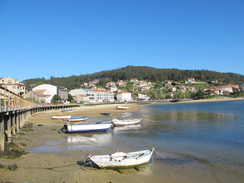Hostal Cova Da Balea Aldán Exterior foto